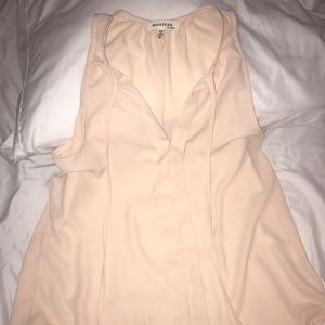 Beautiful silk creamy blouse from Monteau